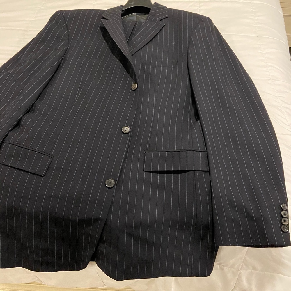 Hugo Boss Black pin striped suit